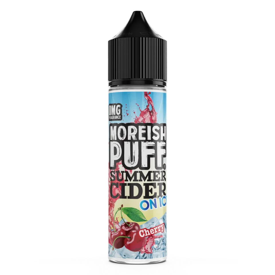 Moreish Puff Summer Cider Cherry e-væske 50ml is kirsebær