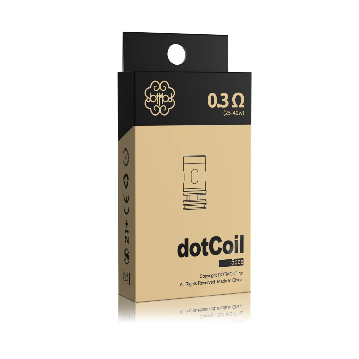 Dotmod dotCoils mesh coil 5-pakning