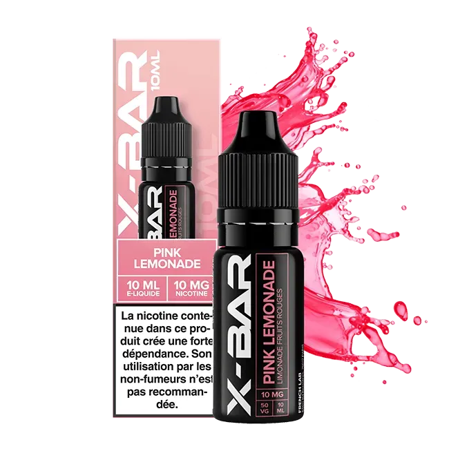 X-Bar Pink Lemonade e-væske 10ml sitron