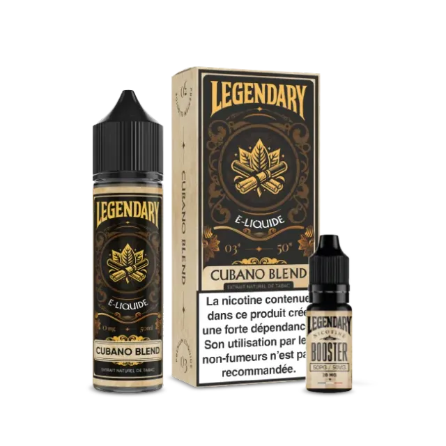 X-Bar Legendary Cubano Blend e-væske 50 ml sigar