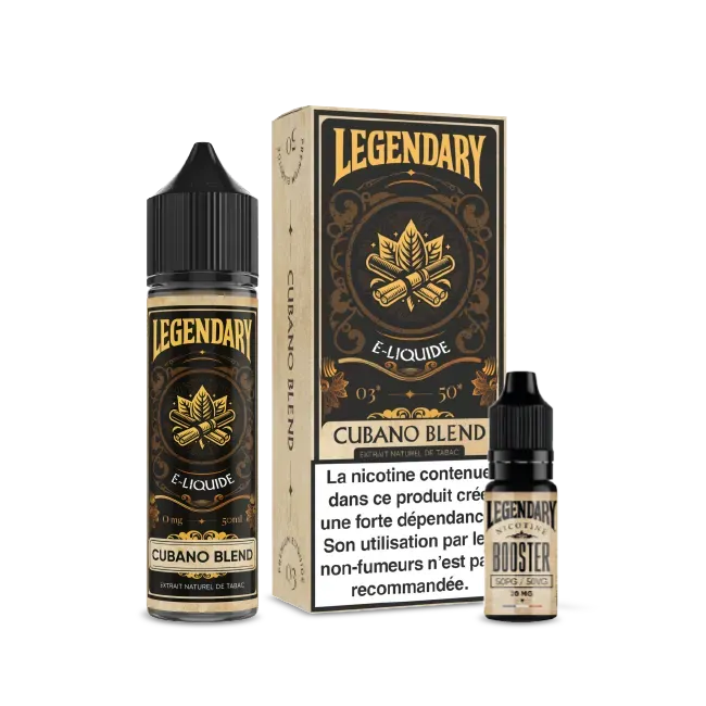 X-Bar Legendary Cubano Blend e-væske 50 ml sigar