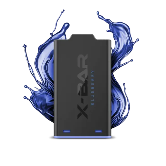 X-Bar X-Shisha Myrtille pod 7 ml blåbær