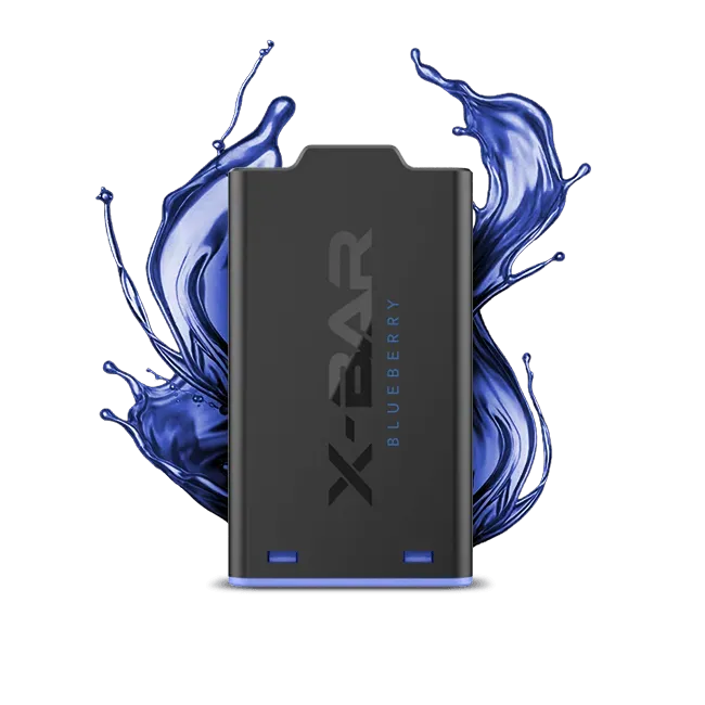 X-Bar X-Shisha Myrtille pod 7 ml blåbær