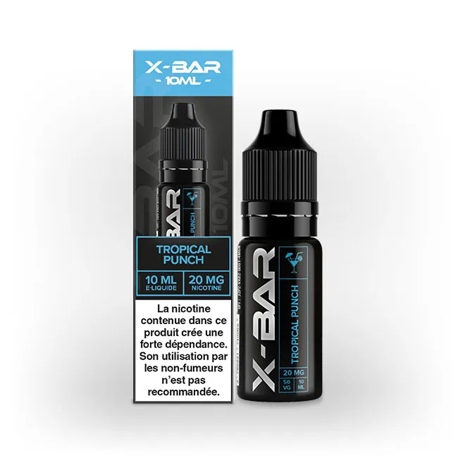 X-Bar Tropical Punch e-væske 10 ml 20 mg/ml frukt