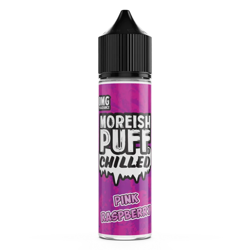 Moreish Puff Chilled Pink Raspberry e-væske 50ml is