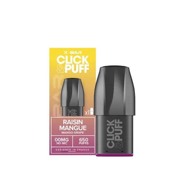 X-Bar Click & Puff pod drue mango 2 ml frukt