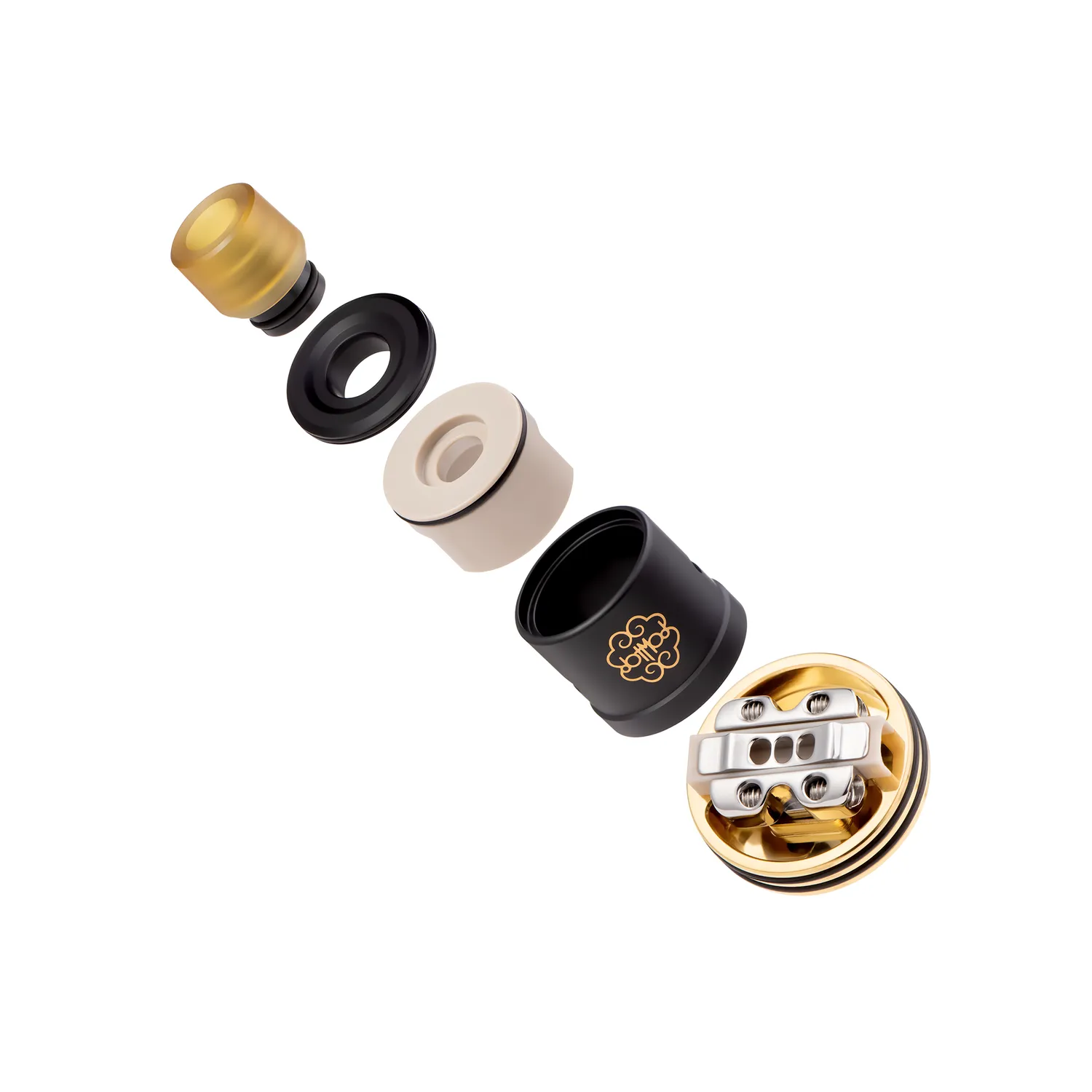Dotmod dotRDA X RDA atomizer svart single dual