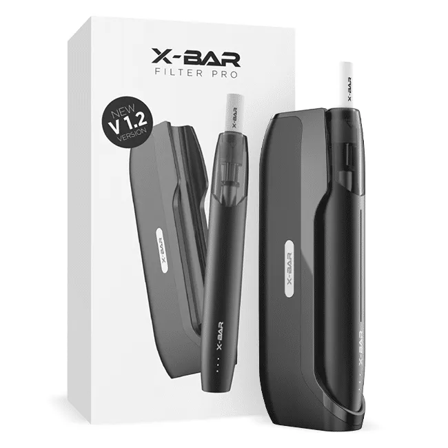X-Bar Filter Pro 1.2 vape kit med magnetpod USB-C