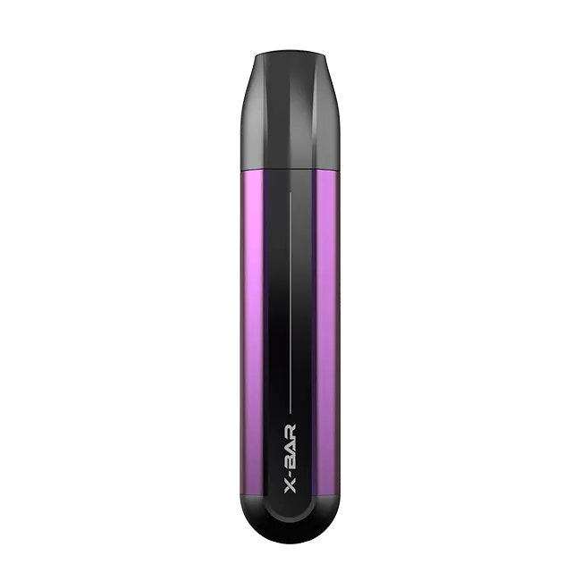 X-Bar Click & Puff Solo Purple vape kit 500mAh