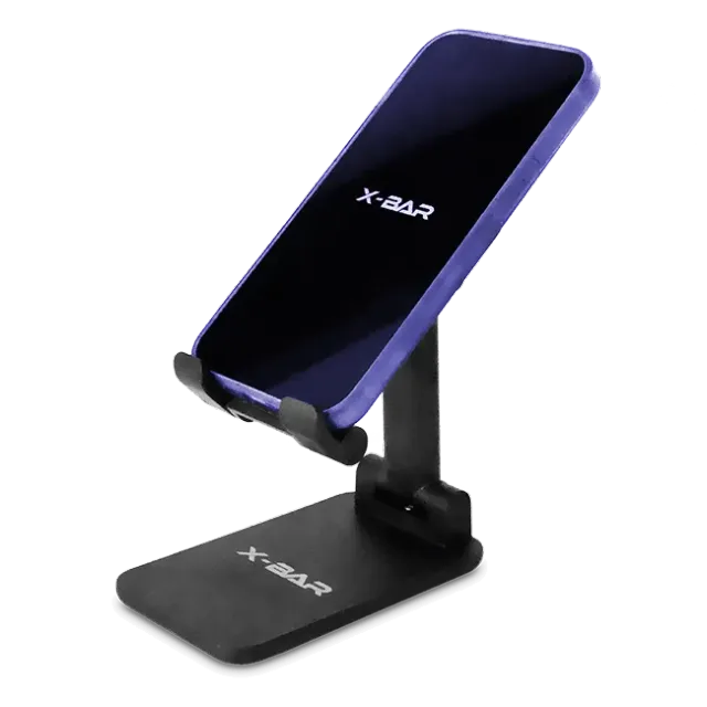 X-Bar Desktop mobilholder bordholder justerbar svart