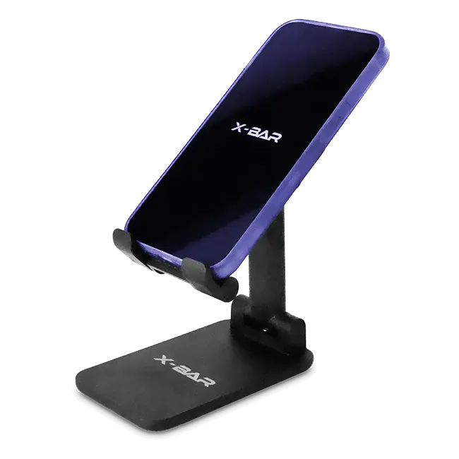 X-Bar Desktop mobilholder bordholder justerbar svart