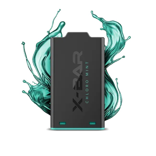 X-Bar X-Shisha Menthe Chloro pod 7 ml nikotinfri