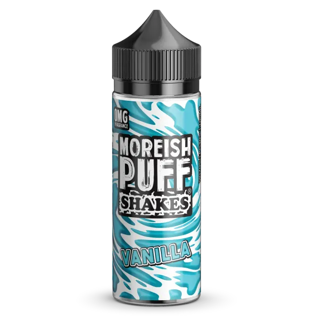 Moreish Puff Shakes Vanilla Shakes 100ml shortfill 0mg vanilje