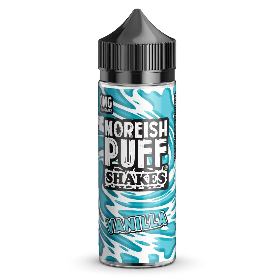 Moreish Puff Shakes Vanilla Shakes 100ml shortfill 0mg vanilje