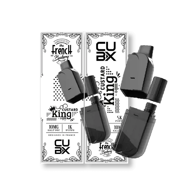 X-Bar CUBX pod Custard King 11ml vaniljekrem