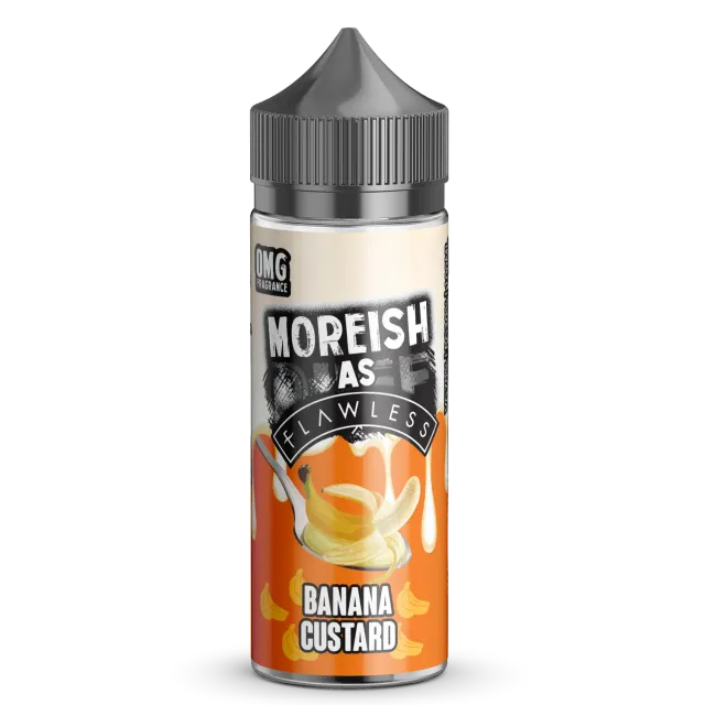 Moreish Puff Banana Custard 100ml shortfill e-væske vaniljekrem