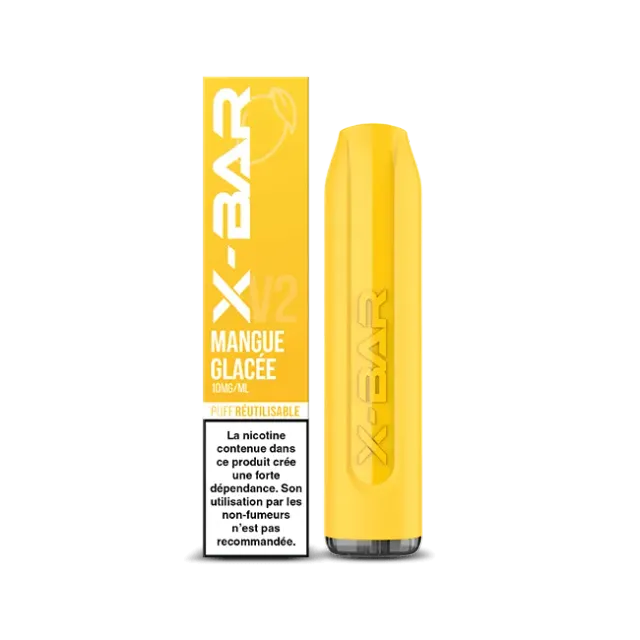 X-Bar 650 Ice Mango vape 2ml mango-is