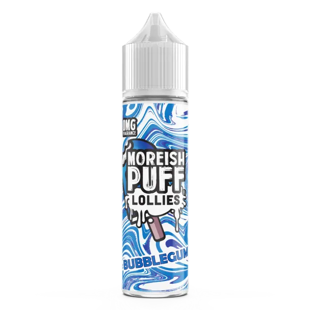 Moreish Lollies Bubblegum Lollies e-væske 50ml 0mg ispinn