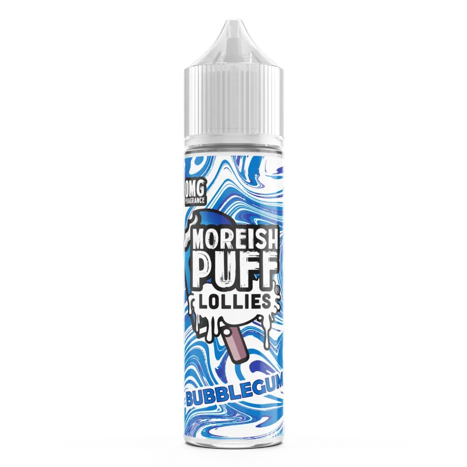 Moreish Lollies Bubblegum Lollies e-væske 50ml 0mg ispinn