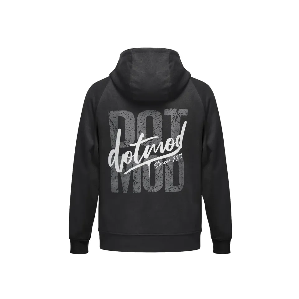 Dotmod Since 2013 hettegenser pullover svart grafikk