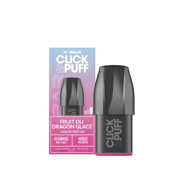 X-Bar Click & Puff Fruit du Dragon Glacé pod 2 ml – is