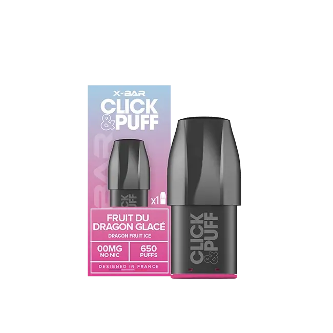 X-Bar Click & Puff Fruit du Dragon Glacé pod 2 ml – is