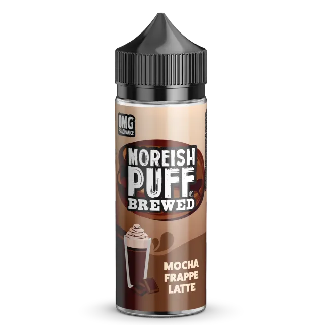 Moreish Puff Brewed Mocha Frappe e-væske 100ml 0mg kaffe
