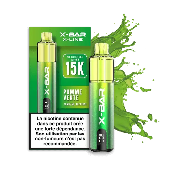 X-Bar X-LINE Kit Grønt Eple pod kit eple