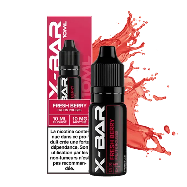 X-Bar Fruits Rouges e-væske 10ml røde frukter
