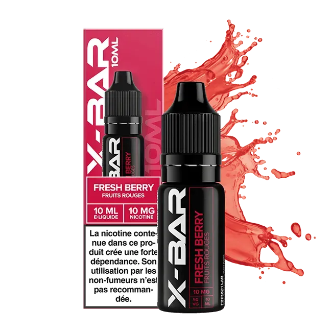 X-Bar Fruits Rouges e-væske 10ml røde frukter