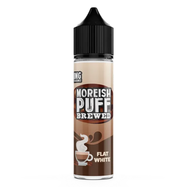 Moreish Puff Brewed Flat White shortfill e-væske 50ml kaffe